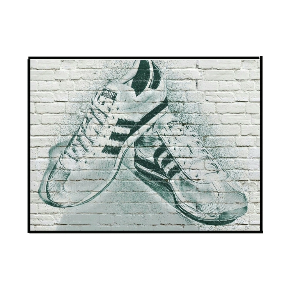 Adidas 8 1/2"x11" Framed Wall Art